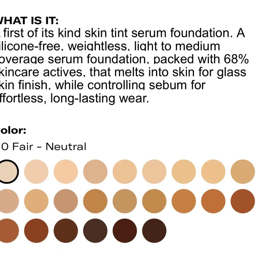 Youth Foria Foundation Makeup